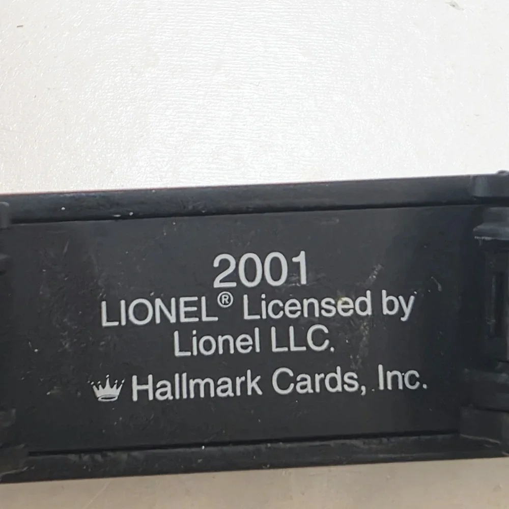 Vintage Hallmark Lionel Train Christmas Ornaments 6 Piece Lot 1998 to 2001